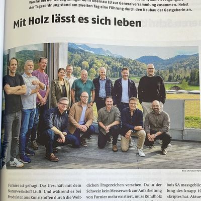 Schweizer Furnierverband Generalversammlung Furnier Branchenwissen im Fachverband