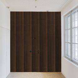 Veneer door Eucalyptus smoked