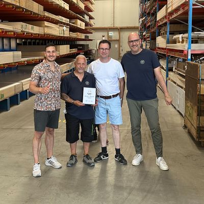 Firmenjubiläum Girolamo Quarato 25 Jahre Firmenzugehörigkeit Girolamo Quarato