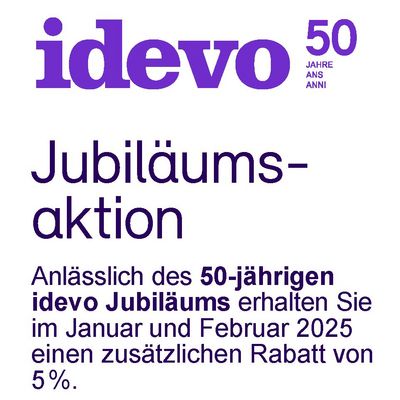 Idevo anniversary campaign