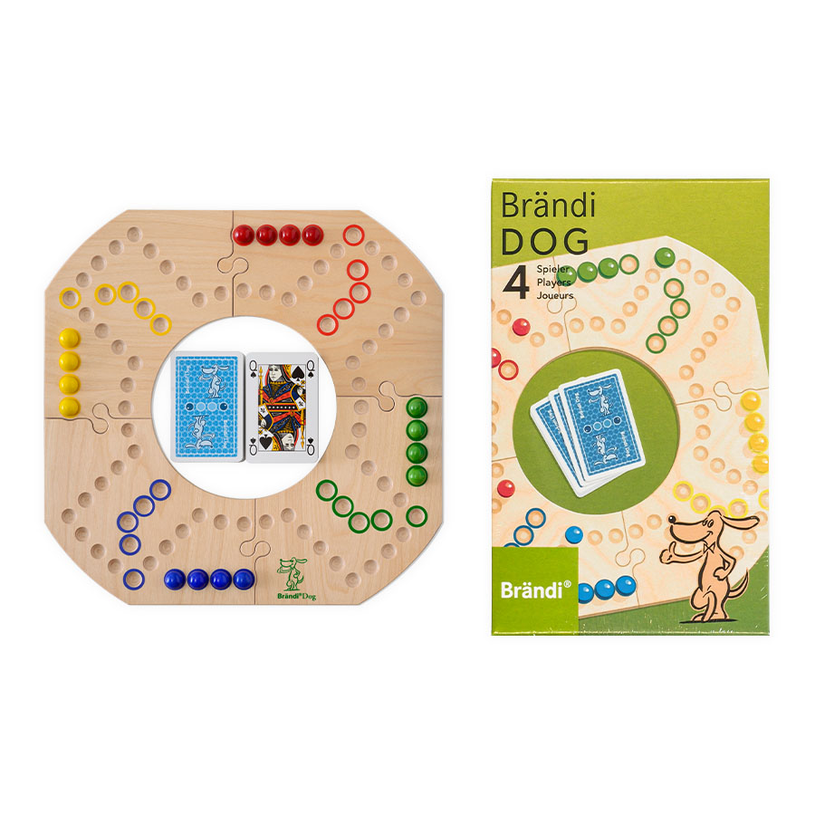 Birch plywood panels with noble European cherry veneer for Brändi Dog Wood from Roser AG for Brändi Dog