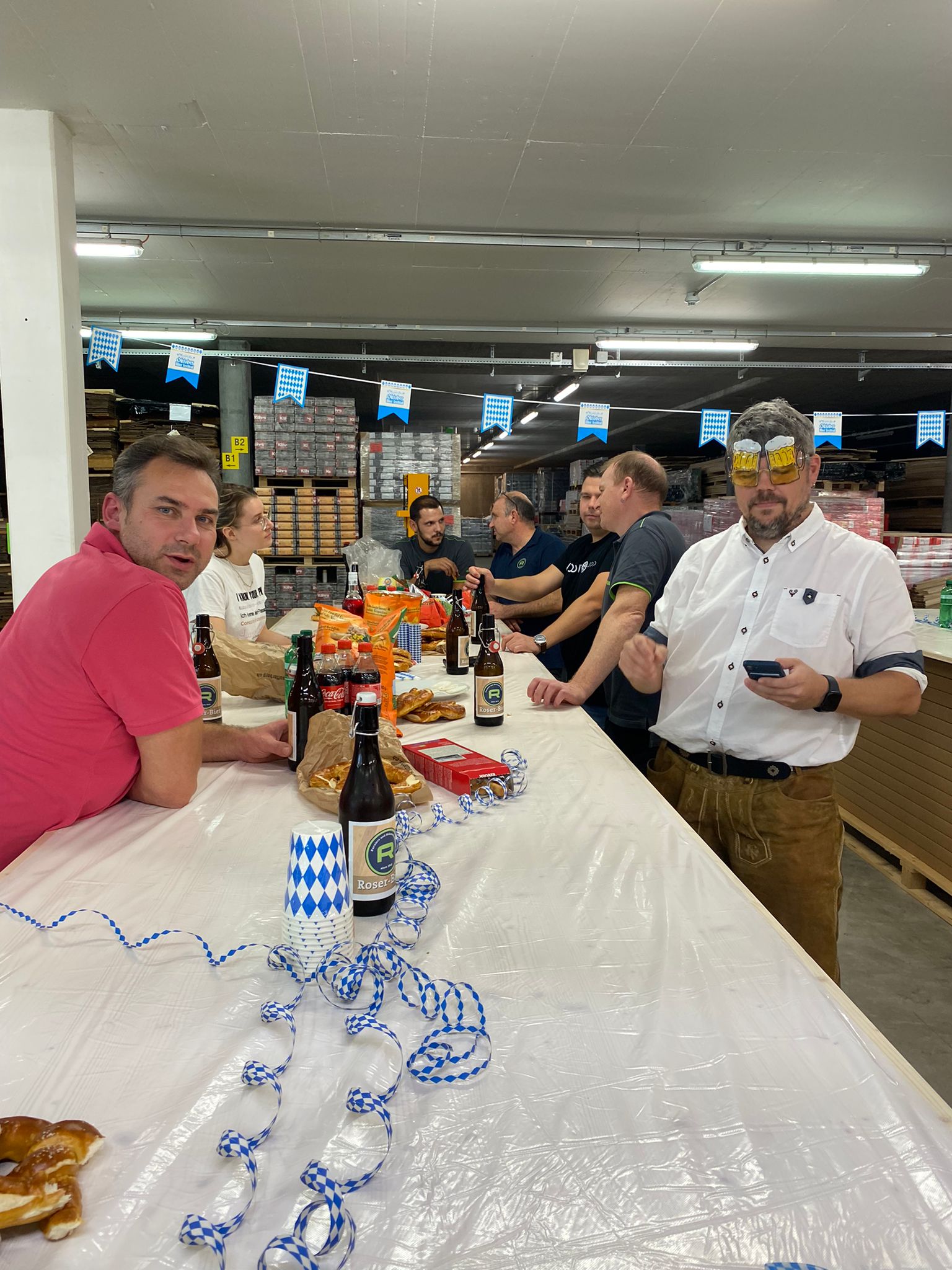 Roser Octoberfest 2022 Our home-brewed Roser beer at the Octoberfest