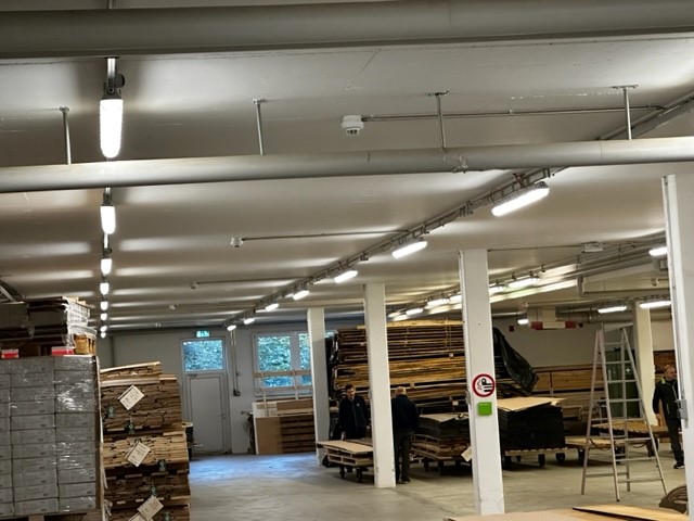 Replace lamps Integrate LED lamps