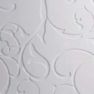 Design-Panels 13-15 mm **ABVERKAUF** MDF E1 weiss lackierte Grundierung Flower