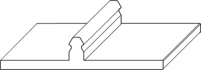 Krono Swissclic Zubehör Dilatation Profil Black 25352 (paarweise)