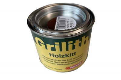 Holzkitt Grilith Nussbaum dunkel zum Nachkitten der schwarzen Aeste Dose à 200 ml