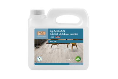 Proff High Solid Profi-Öl schnell trocknend Extra-Weiss 13% Geb. à 2,5lt (40-45m2) (4/Pal.)