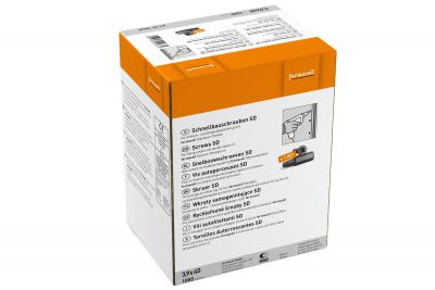 Fermacell Schnellbauschrauben 3,9mm mit Square Drive Bit Paket à 1000 Stück+Bit (79424)